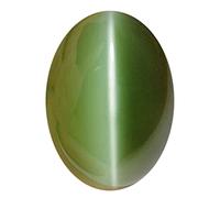 INDIA MADE 7.50 Carat Occhio di Gatto 8.25 Ratti Lehsunia Ketu Pietra Originale Naturale Ovale Preziosa Astrologica Pietra-B0DM92KNZB