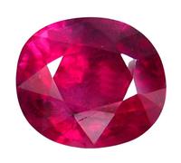 INDIA MADE 7 pietre preziose Ratti di alta qualità Old Mines Birmania Ruby Manik by Lab Certified-B085LFDZ67