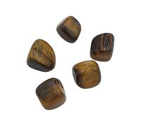 INDIA MADE 78.500 grammi naturale occhio di tigre/pietra di tigre/pietra preziosa occhio di tigre pietra Chitti Set di 5 pezzi - B0BT9XVVZZ