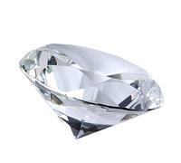 INDIA MADE 8.25 Ratti 7.35 carati Bella Forma Rotonda Originale Certificato Naturale Cubic Zircon/American White Diamond Stone Loose Gemstone Per Uomini E Donne-B0BZW7D2W4