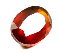 INDIA MADE 9,25 carati certificato Gomed pietra Hessonite granato gemma A1+ Quality-B0C7N4C5D7