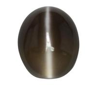 INDIA MADE , 9,25 ratti/8,50 carati I valore astrologico occhio di gatto/occhio di gatto/pietra ketu I pietra naturale certificata Lehsuniya sciolta qualità Aaa+ Quality-B0927R4284, argento, zaffiro