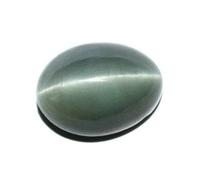 INDIA MADE 9.25 Ratti/8.50 ct Natural Lehsuniya Birthstone I Super Deluxe Qualità Originale Certificato Occhio di Gatto/Occhio di Gatto/Ketu Preziosa Gemma sciolta-B092FP7CFL