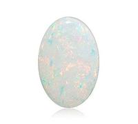 INDIA MADE 9.25 Ratti Fire Opal Stone Certified Natural Oval Shape A+ Quality Astrological Australian Fire Opal Loose Gemstone For Men And Women S-B0DNVX94B4