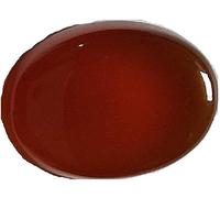 INDIA MADE 9,50 carati rosso Sulemani Hakik pietra rossa Yamini Hakik, gemma Sulemani Akik con certificato di laboratorio per uomini e donne-B0CLVQSZ55