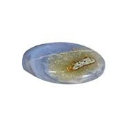 INDIA MADE Agata blu naturale semi preziosa del merletto 108.1Ct-B08VGLTP51