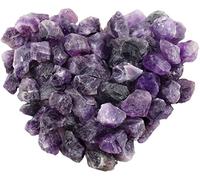 INDIA MADE Ametista grezza grezza naturale ammasso pietre grezze grezze correzione e aumenta la creatività 50 a 60 grammi circa Gemstone-B0C4HL37QY