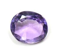 INDIA MADE , Ametista naturale/Katela/Jamuniya Gemma 11,75 Ratti La maggior parte Dizered Taglio Forma Naturale Certificato in Laboratorio Gemstone-B09DZ3N63M, Argento, Zaffiro sintetico