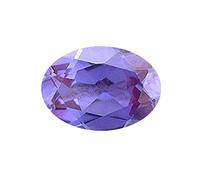 INDIA MADE , Ametista naturale/Katela/Jamuniya Gemma 3.00 Ratti La maggior parte Dizered Taglio Forma Naturale Certificato Lab Loose Gemstone-B09DZ2GHKL, Argento, Zaffiro sintetico