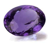 INDIA MADE Ametista viola crytal originale certificata gemma naturale 4.00 Ratti per Unisex-B07JX79XNB, argento, zaffiro creato, argento, Zaffiro sintetico