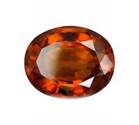 INDIA MADE Aruby Gems & Jewels-B0DH8L2FNM, pietra di granato di hessonite di Hessonite originale certificata 2,75 ratti/2,5 carati, per uomini e donne, da Aruby Gems & Jewels-B0DH8L2FNM, argento