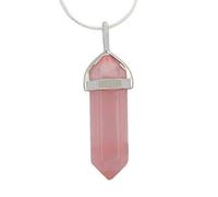 INDIA MADE B07N5N2GQH - Collana con ciondolo a forma di balena bianca, ametista naturale, taglio Reiki, pietra preziosa chakra, idea regalo