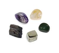 INDIA MADE Business Kit per l'atteggiamento positivo, la creatività, il sollievo dallo stress e l'abbondanza caricato da Reiki Master per uomini e donne-B08PNQ7Y7V, argento, Zaffiro sintetico