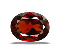 INDIA MADE Certificato non riscaldato non trattato 5,25 Ratti A+qualità naturale Hessonite granato Gomed gemma sciolta per donne e uomini S-B0C4HGPJDV