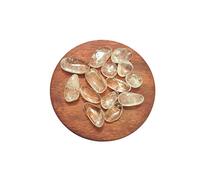 INDIA MADE Citrino Tumble/Citrino Gemma/easing Crystal & Sacrale Chakra Pietra/Pocket Crystal, Lucido Tumble, Confezione da 20 Gram-B09NPV7M88