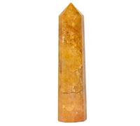 INDIA MADE Crystal Point Bacchetta da massaggio lucidata obelisco - avventurina gialla scura 7,5-8,5 cm Wt.50-60 grammi-B07WZY5ZRD, argento, zaffiro artificiale, Argento, Zaffiro sintetico