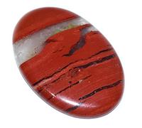 INDIA MADE Diaspro rosso 1 + 1 naturale easing Reiki cristallo Chakra Bilanciamento Vastu Stone-B07TYNDJ48