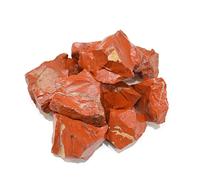 INDIA MADE Diaspro rosso naturale grezzo pietra grezza | La pietra naturale di diaspro rosso aumenta la resistenza emotiva, la fiducia in se stessi, la fiducia in se stessi e la protezione emotiva