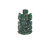 INDIA MADE Ganapati Verde Giada 1 Pollice Per Medaglione Rettifica Dosh Astrologici Dosh Del Pianeta Mercurio Nella 6, 8Th O 12Th Casa Dell'oroscopo 38.7 Cts.-B089K3FZ2N