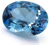INDIA MADE Gemma di zircone blu naturale da 6,50 Ratti certificata in laboratorio-B0C1P2P9TL