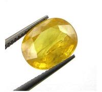 INDIA MADE Gemme 3,25 Ratti/2,50 carati I valore astrologico pietra zaffiro giallo I naturale certificato in laboratorio estratto zaffiro giallo di alta qualità/gemma sfusa Pukhraj I - B0BYXGRVXW