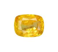 INDIA MADE Gemme 4,25 Ratti 3,60 carati certificato non riscaldato non trattato Aaa++ Zaffiro giallo naturale Pukhraj gemma sciolta per donne e uomini -B0CLKJ2K7W