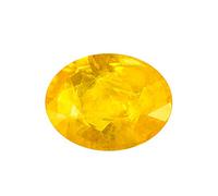 INDIA MADE Gemme 4,25 Ratti non riscaldato zaffiro giallo non trattato pietra preziosa naturale certificata - B0CLS8P2C4