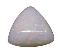 INDIA MADE Gemme 5,25 Ratti* 4,75 carati Tringle Safe Natural Opal Stone Lab Certified Gemstone White Astrological Australian Opal Loose Gemstone For Man Or Women-B0CFR67MPZ
