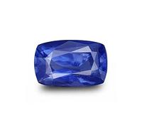 INDIA MADE Gemme 7.25 Ratti Neelam Pietra di zaffiro naturale certificato blu pietra della nascita/Rashi Ratan/gemma per scopi astrologici - B0CLKL4T2L