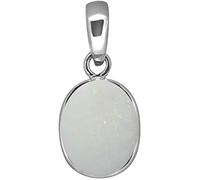 INDIA MADE Gemme certificato naturale Aa++ qualità opale medaglione in argento 5,25 ratti/4,52 carati (opale australiano) taglio brillante certificato gemma astrologica - B09DYSZ945