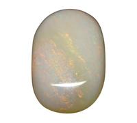 INDIA MADE Gemme, opale australiano ovale bianco 2,25 ratti/1,90 ct, pietra naturale rashi ratan rashi ratan gemstone, B0CDQH4M4J