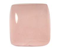 INDIA MADE Goyal Exports Qo30-B09Q3FH3FS, pietra preziosa naturale sfusa al quarzo rosa, 42,5 ct, color argento, zaffiro artificiale, argento, Zaffiro sintetico