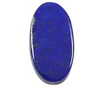 INDIA MADE Goyal Exports Qr63-B09Q648PMX, lapislazzuli, pietra preziosa naturale, cabochon sciolto 26,7 ct, argento, argento, Zaffiro sintetico