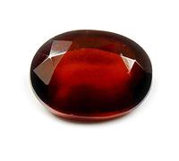 INDIA MADE Granato essonite naturale da 6,25 ratti/5,72 carati, pietra cylone gomed, certificato A1+, pietra sfusa astrologica di qualità, B09GKWFP1R