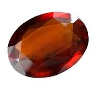 INDIA MADE Granato essonite naturale Gomed 3,85 carati certificato in laboratorio originale Rashi Ratan Ratna pietra preziosa sfusa vera pietra astrologica - B07MSN4K89