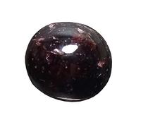 INDIA MADE Granato rosso naturale A+easing Crystal Tumble Stone 30 a 40 Gm. Una singola pietra - B09N6QB5ZK