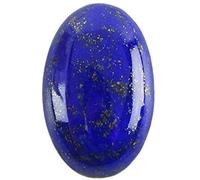 INDIA MADE Lajward Stone Original | Lapislazzuli naturale | Lajwart | Rantna | Pathar | Pietra preziosa | Dimensione dell'anello | Dimensioni del ciondolo | 7.42 ct | 8.25 Ratti-B0B6RJ382G