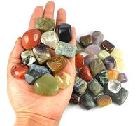 INDIA MADE Mix naturale di pietre grezze burattate, confezione da 1000 g, -B08J7G7LG7