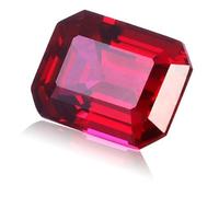 INDIA MADE Naturale Birmania Rubino Manik 11.25 Ratti Birthstone originale non riscaldata (Lab - Approvato) Forma quadrata Aaaa+gemma eccellente taglio quadrato -B0DPMHZP1V