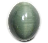 INDIA MADE Naturale certificato 8,75 Ratti - 7,95 carati occhio di gatto prezioso sciolto gemma per gli uomini e le donne S-B083FXYT9L