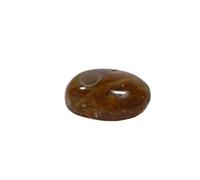 INDIA MADE Naturale Nazar Malocchio tibetano 1 occhio Dzi Bead Lumik semi preziosa gemma 20.0Ct-B08SK9MS1N, argento, Zaffiro sintetico