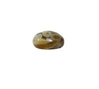INDIA MADE Naturale Nazar Malocchio tibetano 4 occhi Dzi Bead Lumik semi preziosa gemma 15.1ct B08SK2SNTF, argento, Zaffiro sintetico