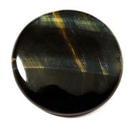 INDIA MADE Occhio di tigre blu rotondo naturale allentato gemma 77.2Cts Qx01-B09HMRGMPP