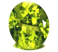 INDIA MADE Peridoto naturale non riscaldato certificato da 9,25 ratti, 8,25 carati, non riscaldato, taglio a cuscino, gemma sfusa da laboratorio certificata per uomo o donna - B0DKC4DMJ1