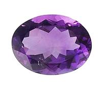 INDIA MADE Pietra ametista naturale 10,25 ratti/9,42 carati, certificata in laboratorio, Katela/Kathela Rashi Ratna, pietra preziosa sciolta per uomini e donne - B09DZ33PG6
