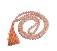 INDIA MADE Pietra del sole naturale Mala Crystal easing Stone | Pietra del sole naturale Mala migliora le qualità di leadership, ti fa capire la tua responsabilità-B09RV8JYKG