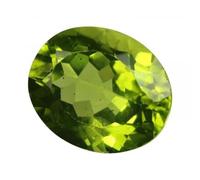 INDIA MADE Pietra della nascita di agosto certificata da 4,50 carati, 5,25 ratti, non riscaldata e non trattata, pietra preziosa certificata di qualità, peridoto verde per uomini e donne - B09VFT3JM9