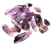 INDIA MADE Pietra di ametista naturale, pietra grezza grezza per facilitare la meditazione Reiki Vastu Gemstone-B07S184T5Z