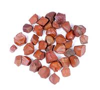 INDIA MADE Pietra di diaspro rosso naturale che facilita la meditazione, colore rosso, peso 200 grammi - B08P5JVMZQ