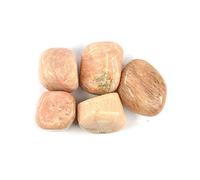INDIA MADE Pietra di luna naturale di pesca pietra burattata pietre grezze grezze per allentamento Reiki e cristallo easing pietra martellata (colore: pesca chiara) -B099Z5W3T1